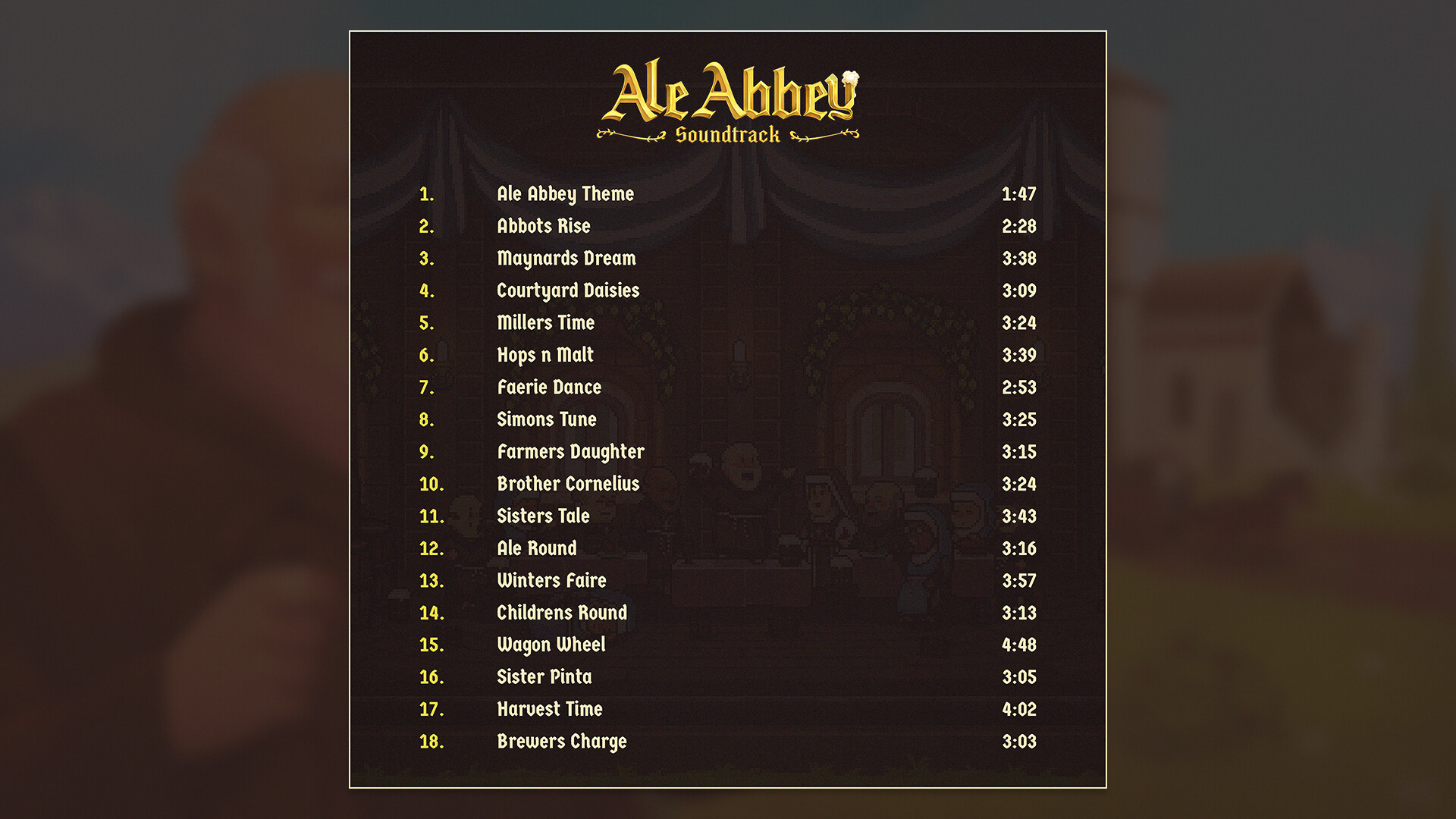 Ale Abbey Soundtrack official in-game screenshot 1