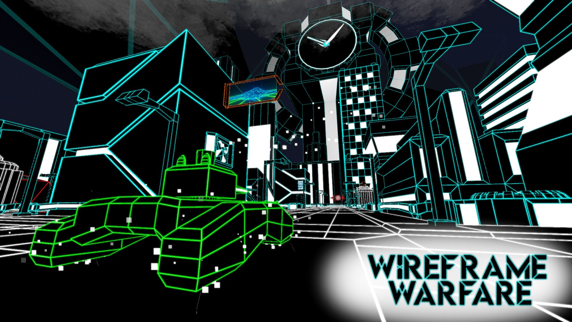 Wireframe Warfare official in-game screenshot 1