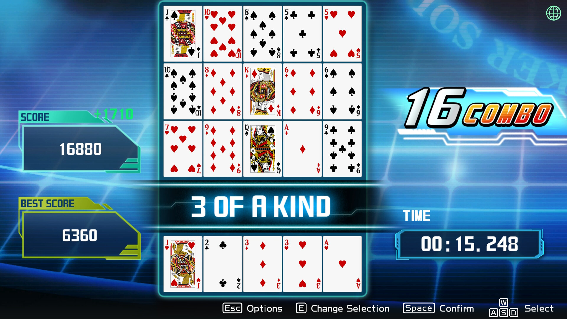 ポーカーソリティア official in-game screenshot 1