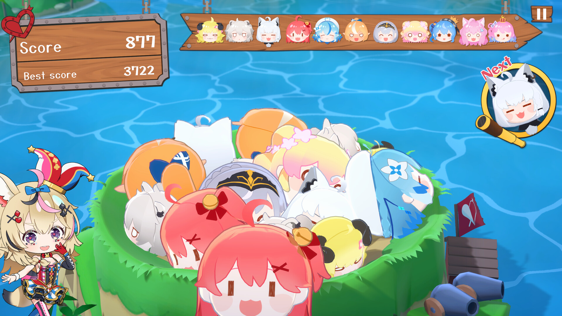ホロライブお宝マウンテン 尾丸ポルカの「ぽぽぽぽ DLC」 official in-game screenshot 1