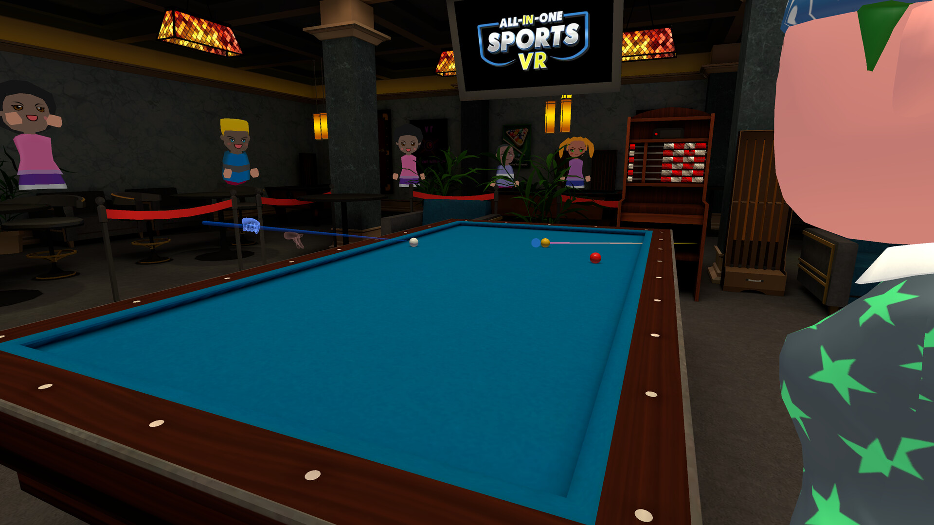 All In One Sports - Three Cushion Billiards DLC official in-game screenshot 1