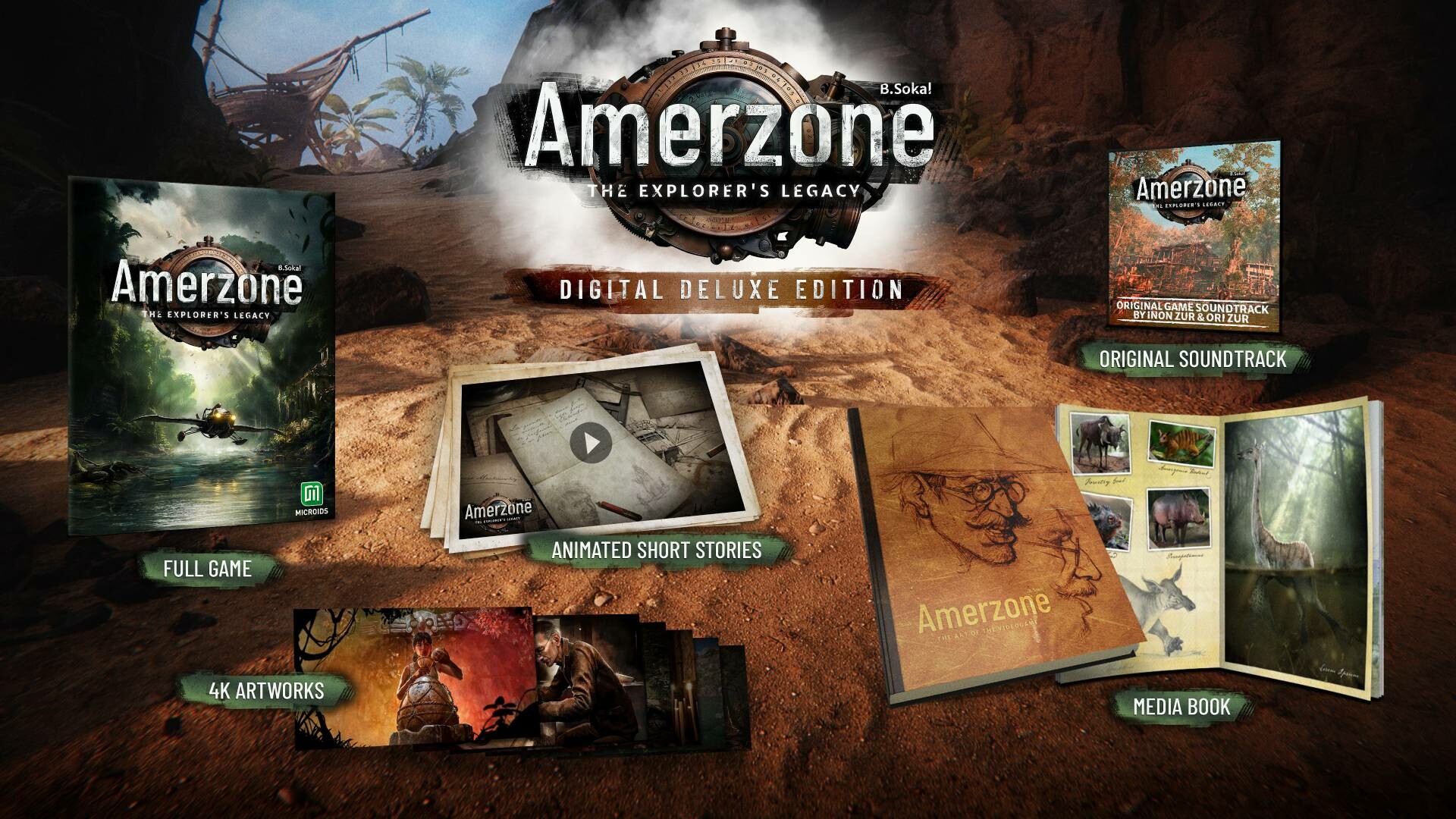 Amerzone - The Explorer's Legacy - Digital Deluxe Upgrade official in-game screenshot 1