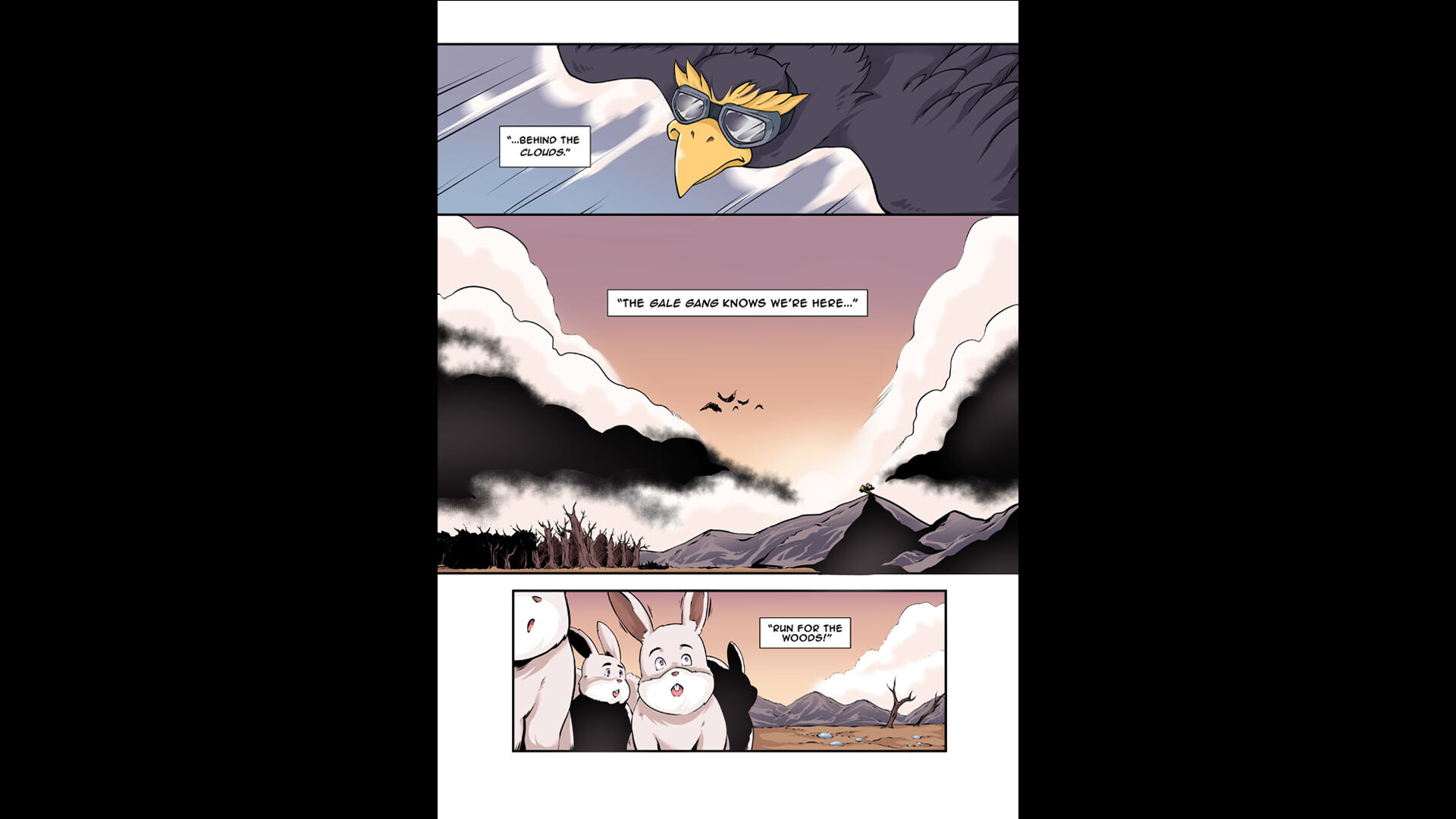 Air Hares: Floppy Flights of Fancy- Digital Comic Book official in-game screenshot 1