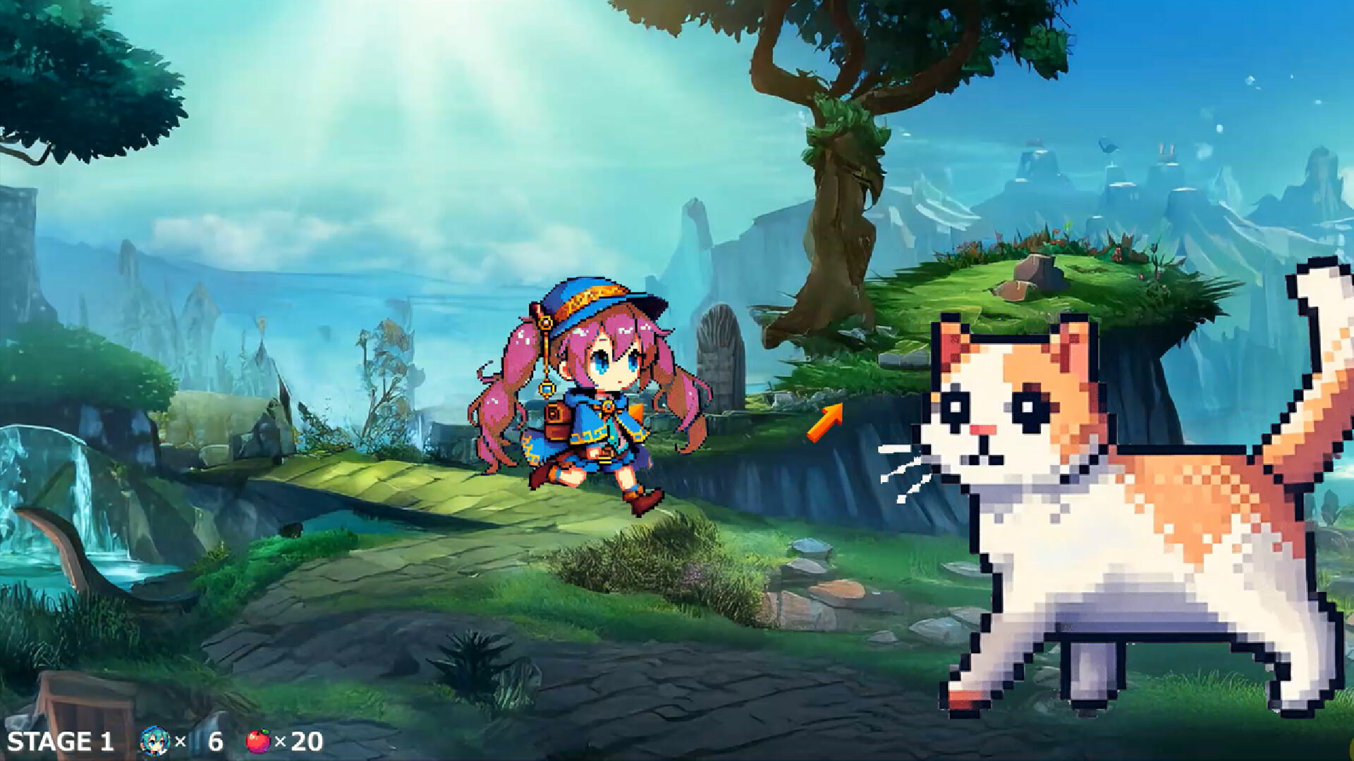 Yumi's Adventure official in-game screenshot 1