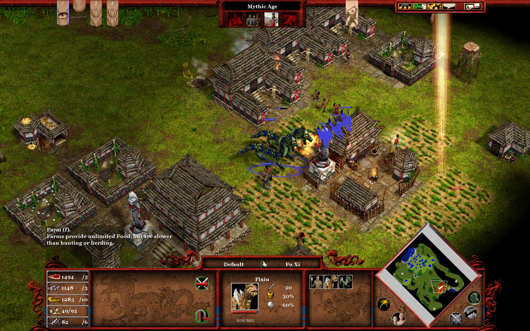 Age of Mythology EX: Tale of the Dragon official in-game screenshot 1