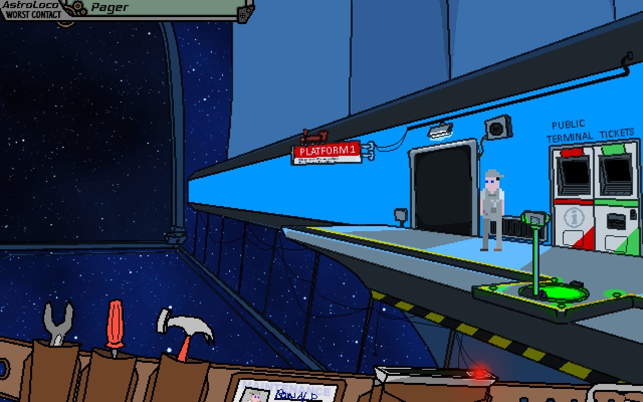 Astroloco: Worst Contact official in-game screenshot 1