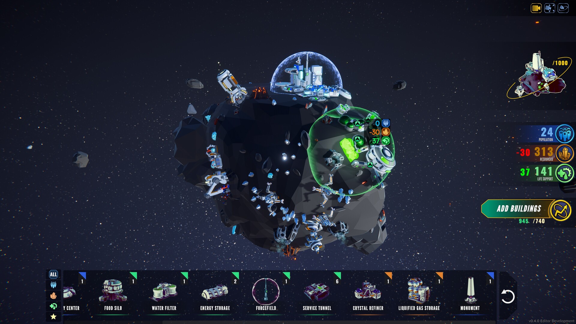 AstroScaper official in-game screenshot 1