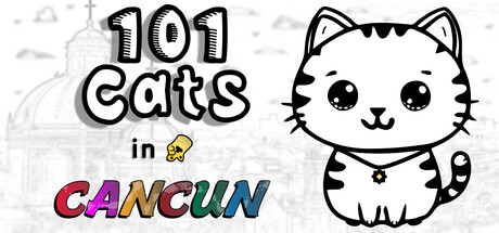 101 Cats Hidden in Cancun cover artwork