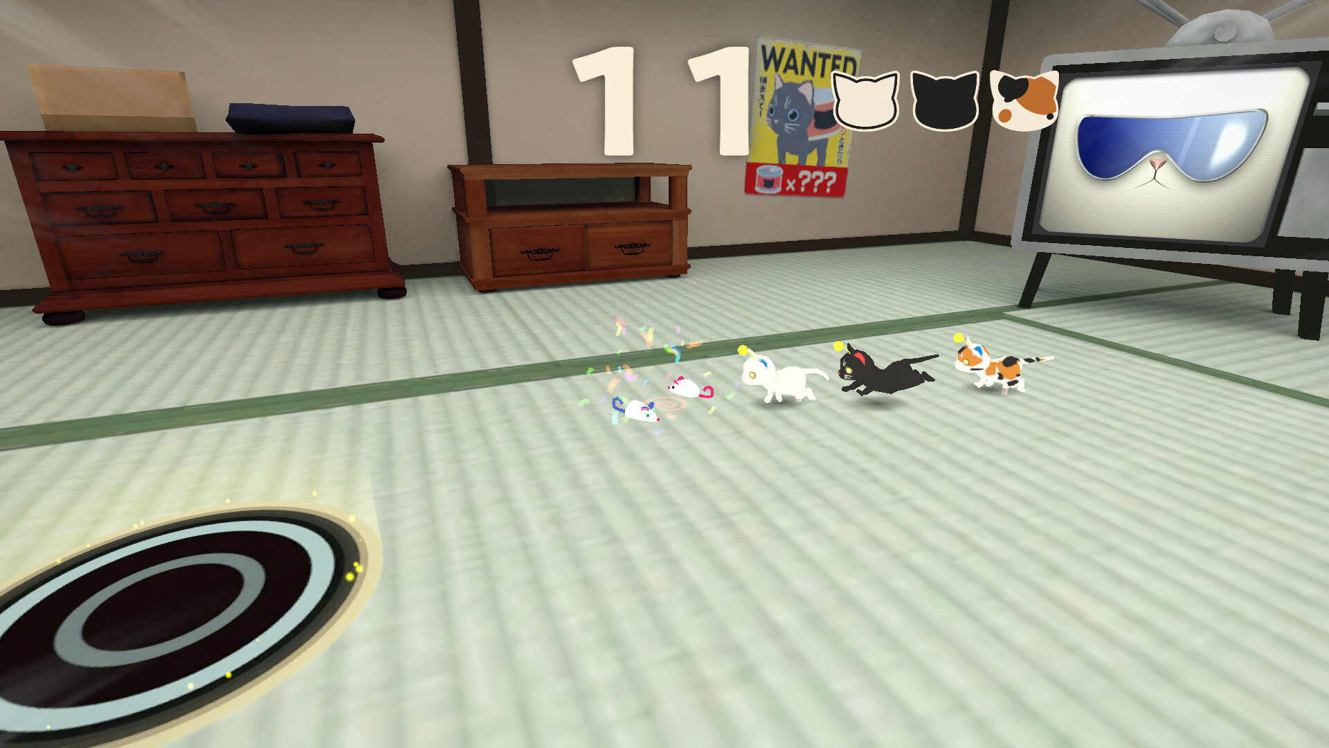 ネコミン Kittens invasion official in-game screenshot 1