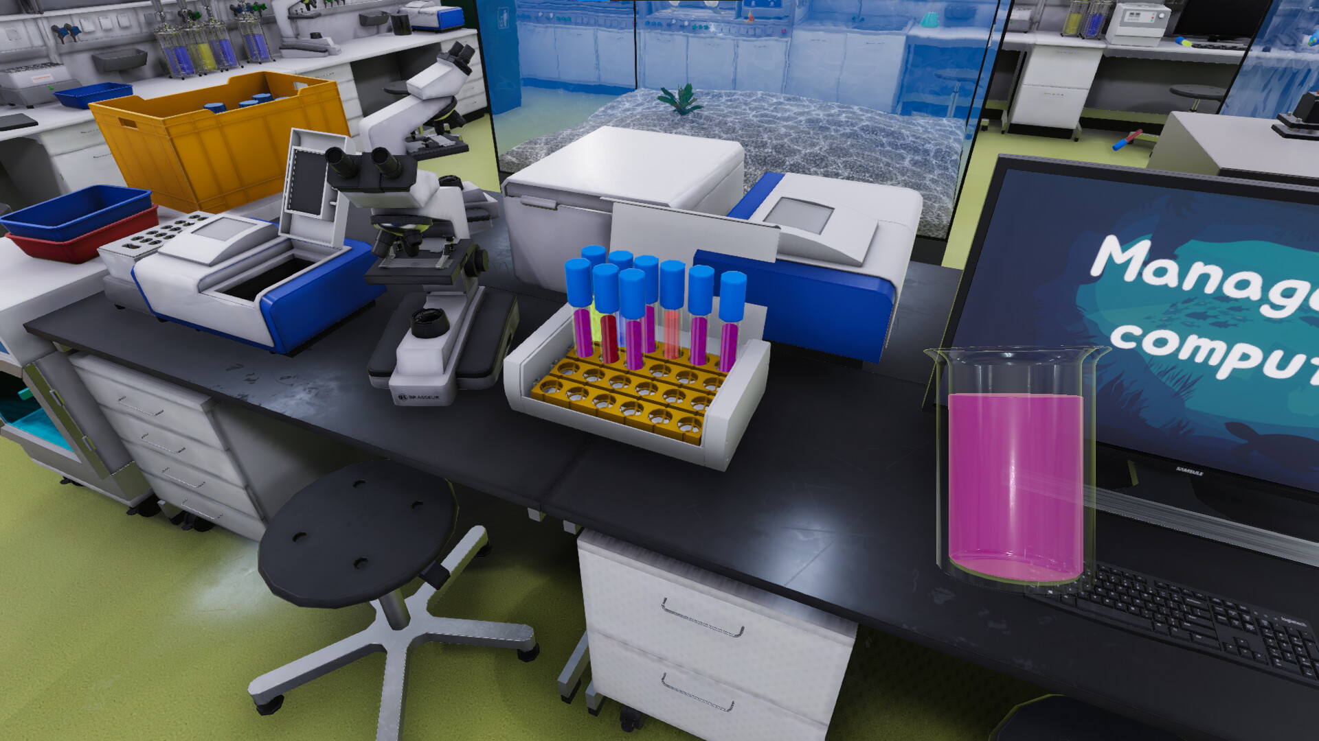 Aquarist - Laboratory DLC official in-game screenshot 1