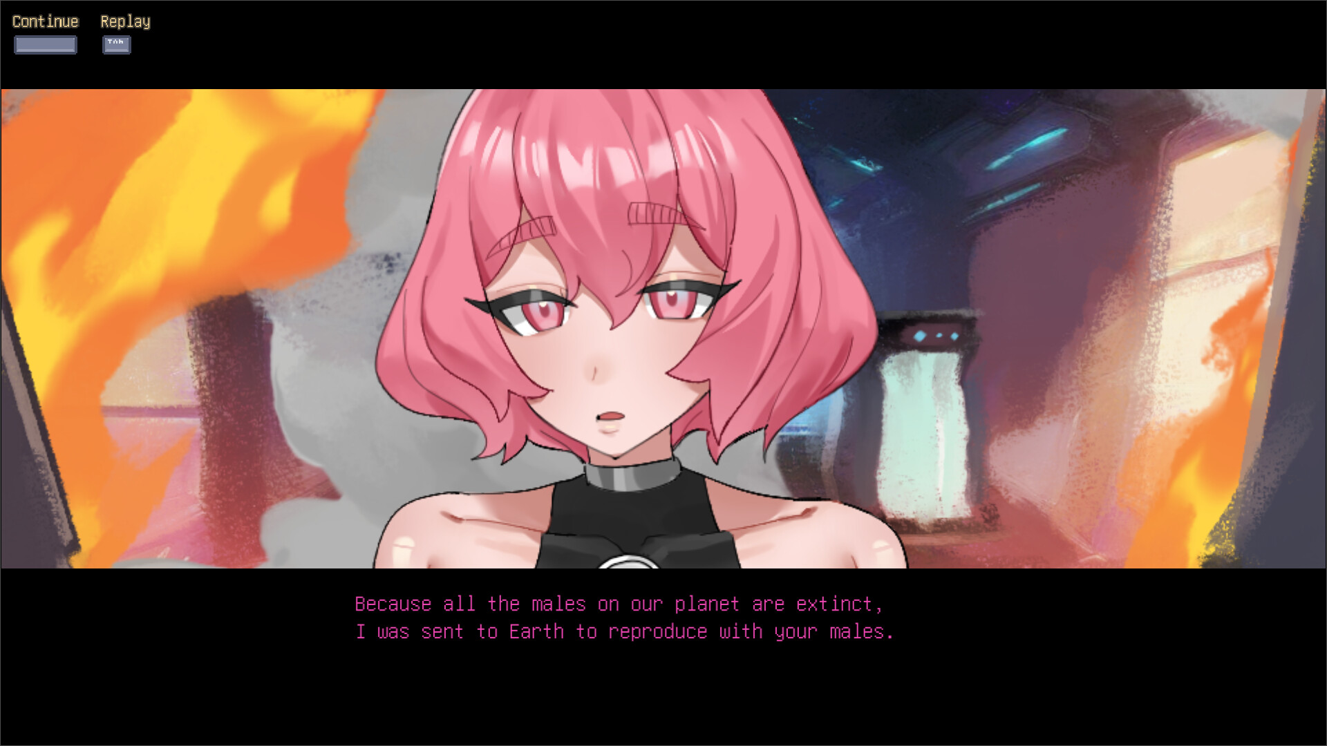 Ayane:The Pregnancy Planet official in-game screenshot 1
