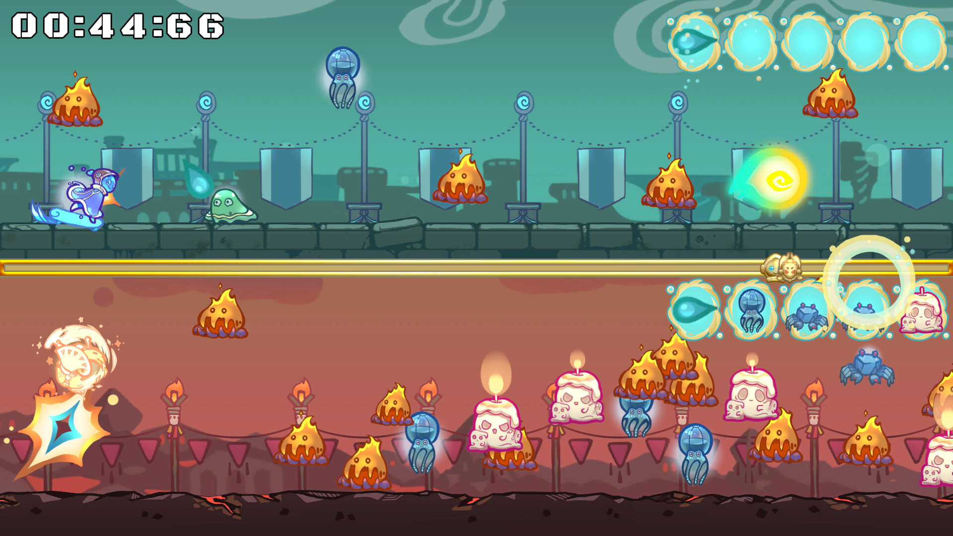 パリィでボーガイ!デュアルランナー! official in-game screenshot 1