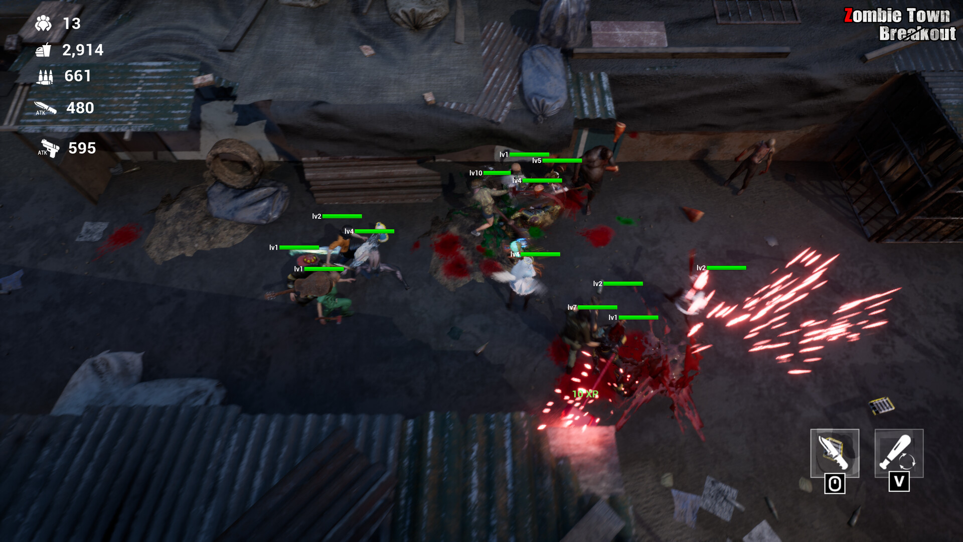 Zombie Town Breakout official in-game screenshot 1
