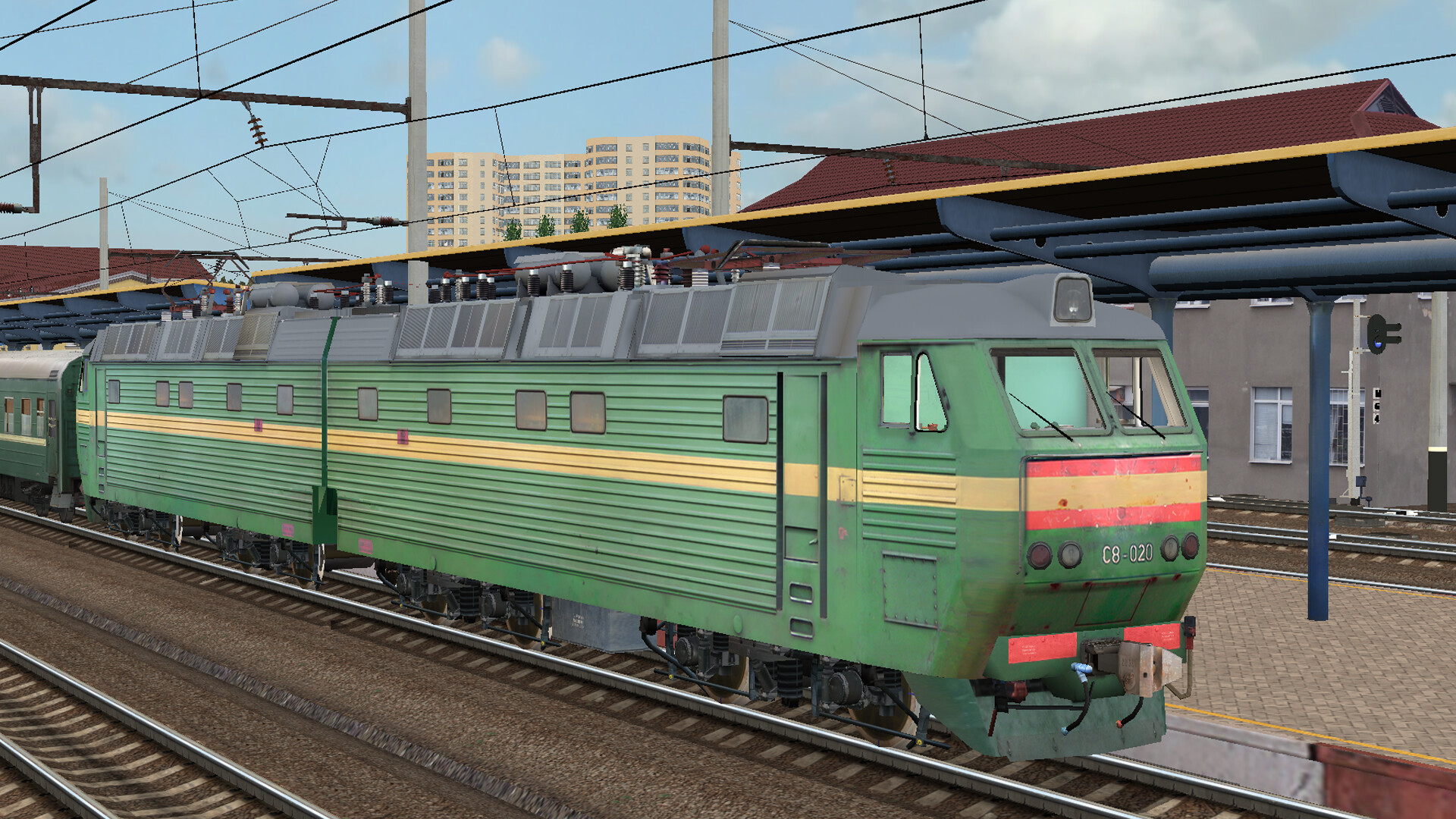 ZDSimulator - ChS8 Locomotive official in-game screenshot 1