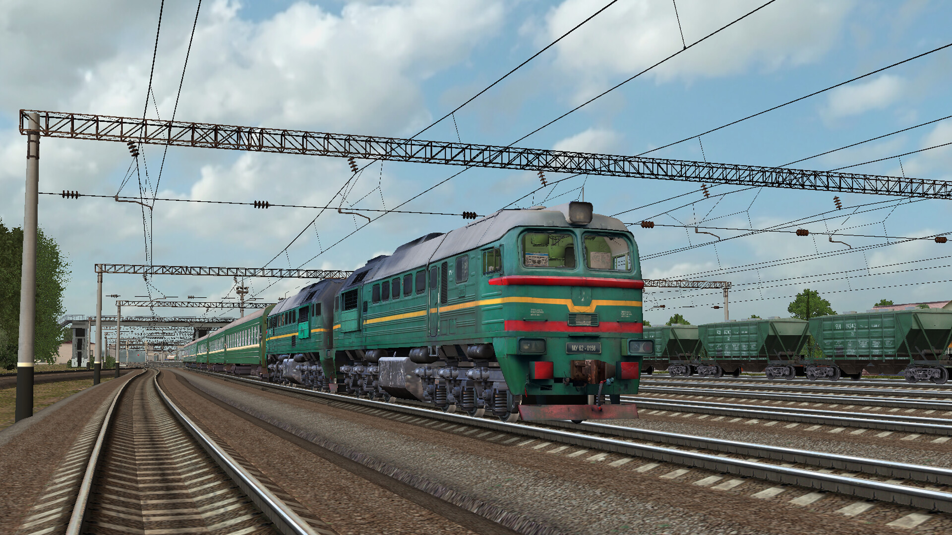 ZDSimulator - 2M62 Locomotive official in-game screenshot 1