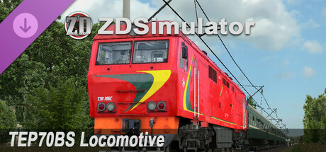 ZDSimulator - TEP70BS Locomotive cover artwork