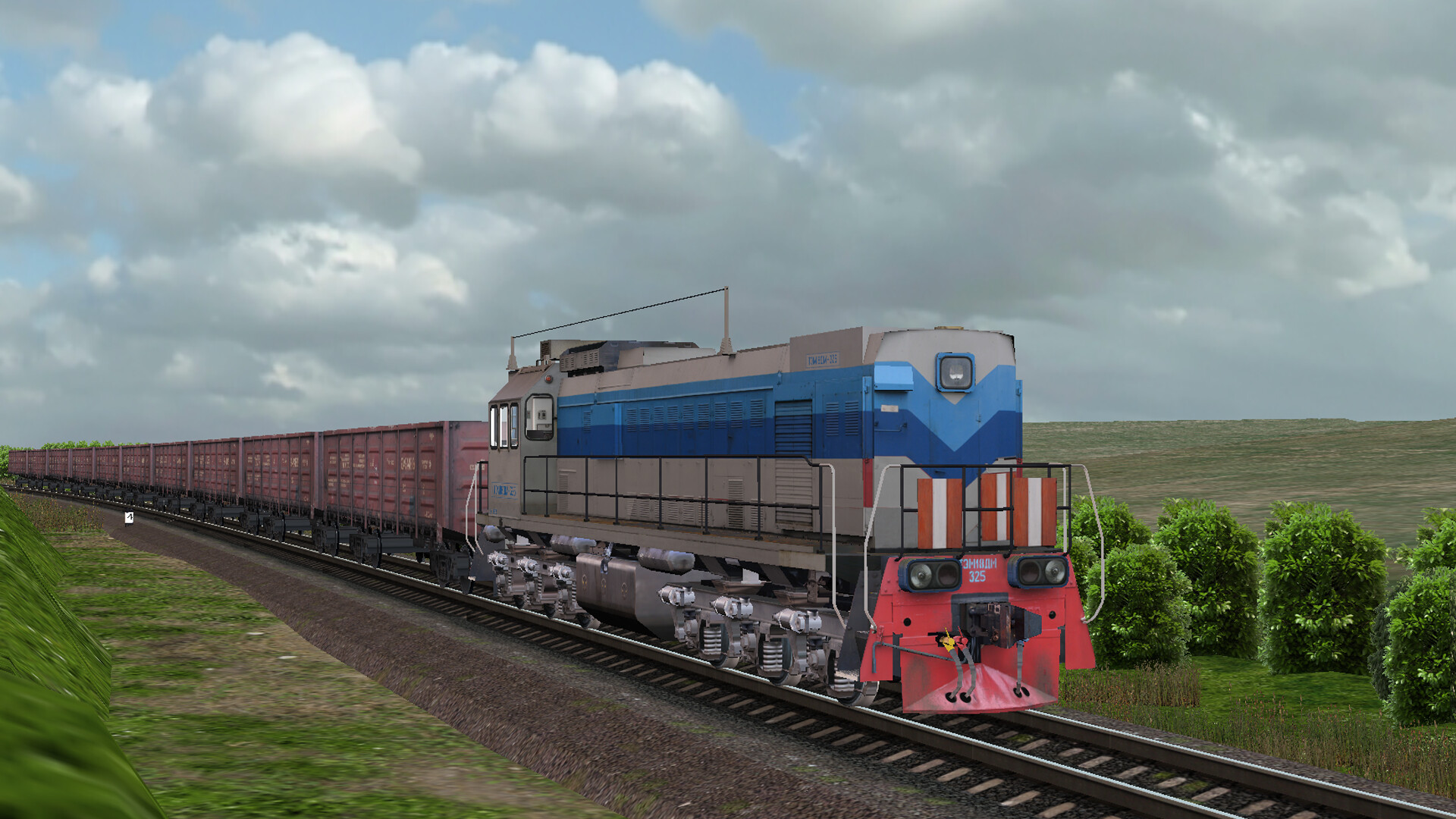 ZDSimulator - TEM18DM Locomotive official in-game screenshot 1