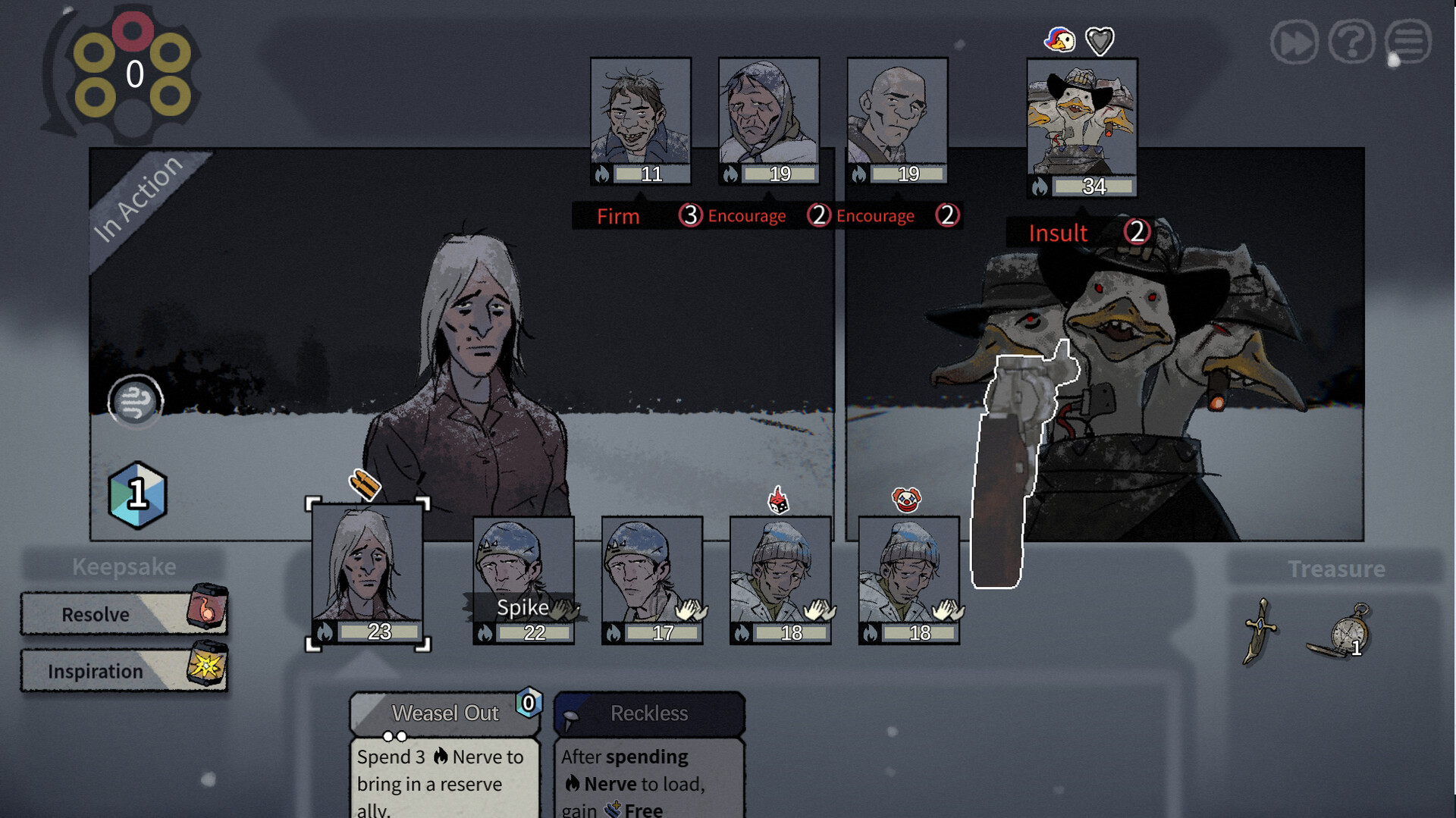 雪夜枪声 official in-game screenshot 1
