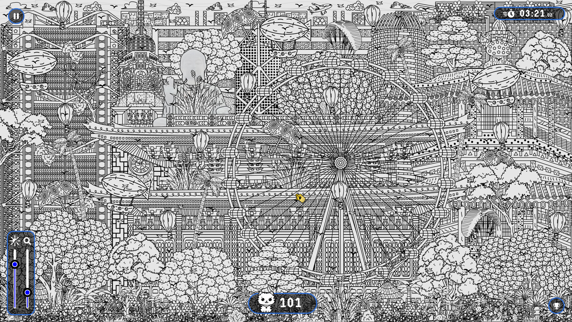 101 Cats Hidden in Hong Kong official in-game screenshot 1