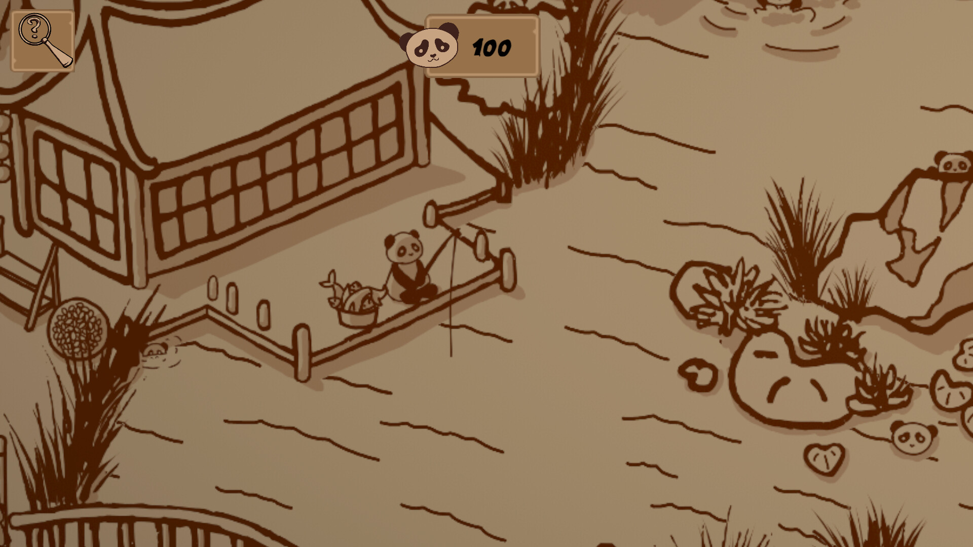 100 Hidden Pandas: Village official in-game screenshot 1