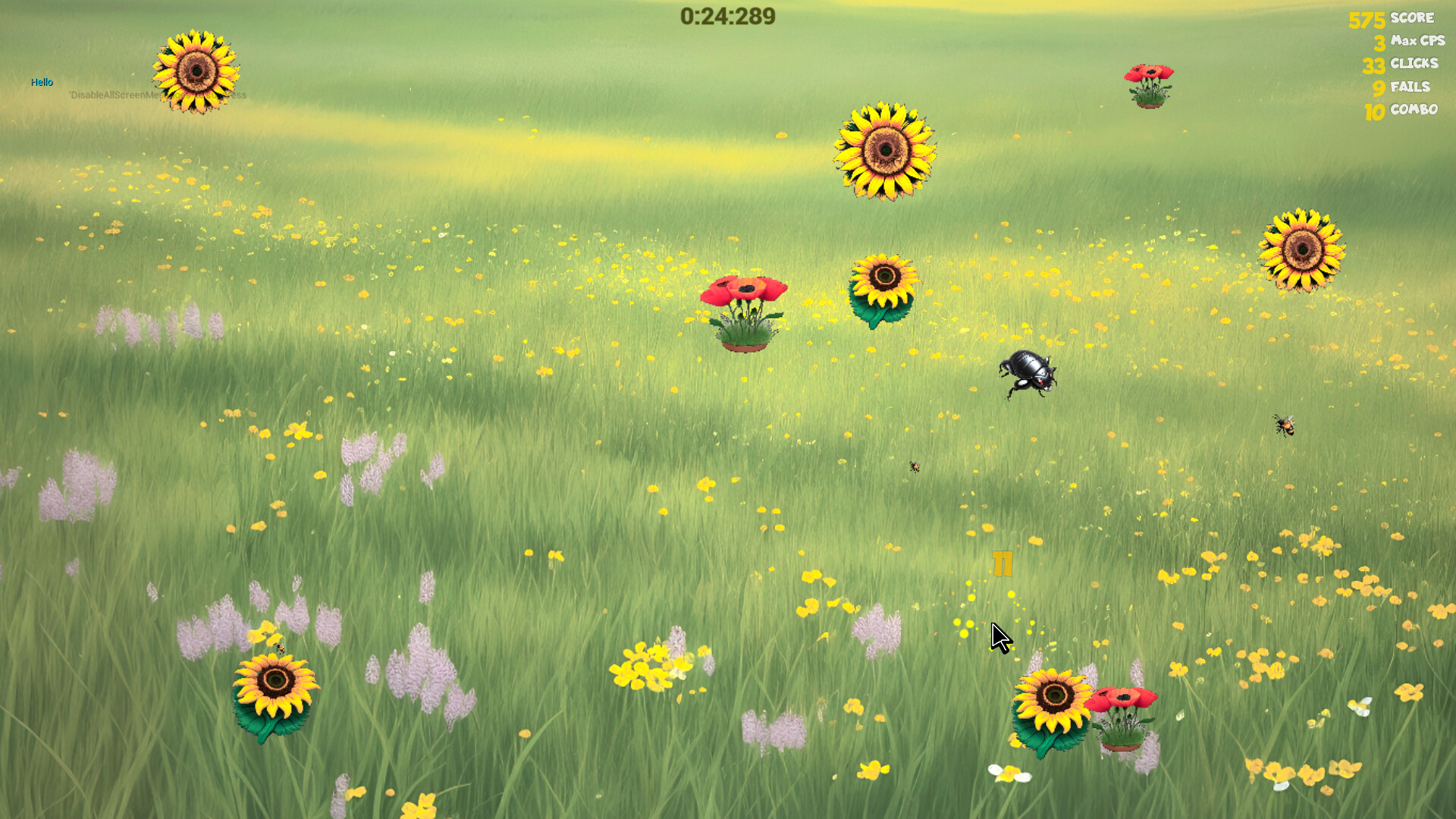 Aim Trainer Bee Pro official in-game screenshot 1