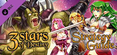 3 Stars of Destiny - Official Guide cover artwork