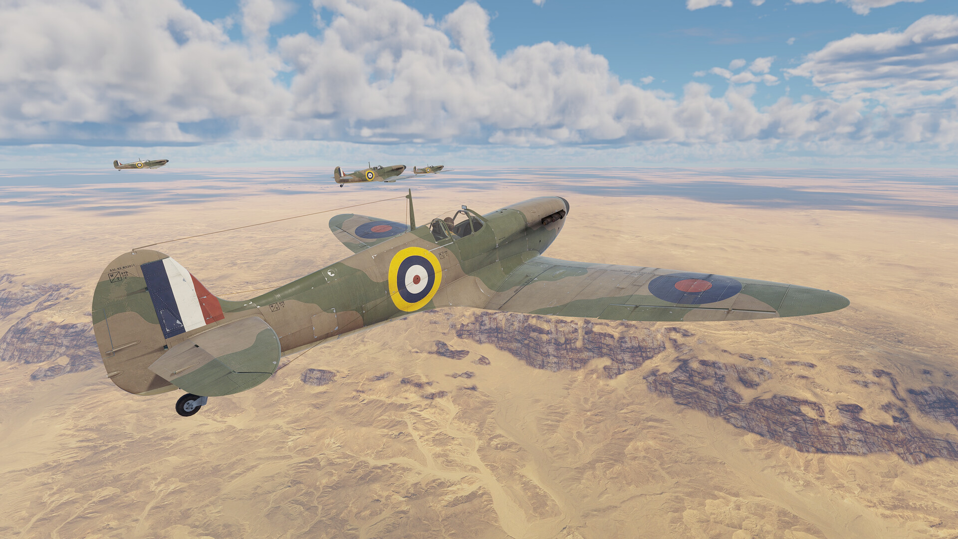 Aces of Thunder - Spitfire Mk Ia official in-game screenshot 1