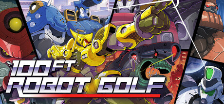 100ft Robot Golf cover artwork