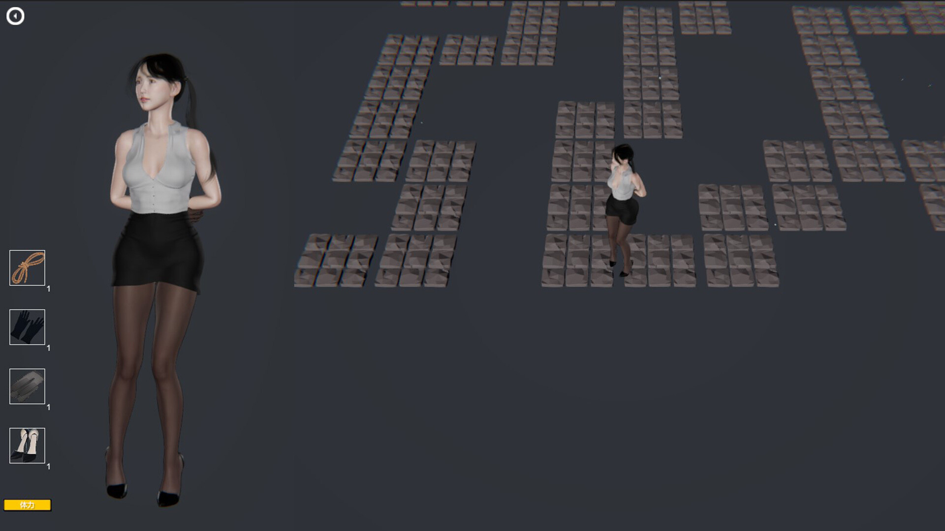 囚笼少女 official in-game screenshot 1