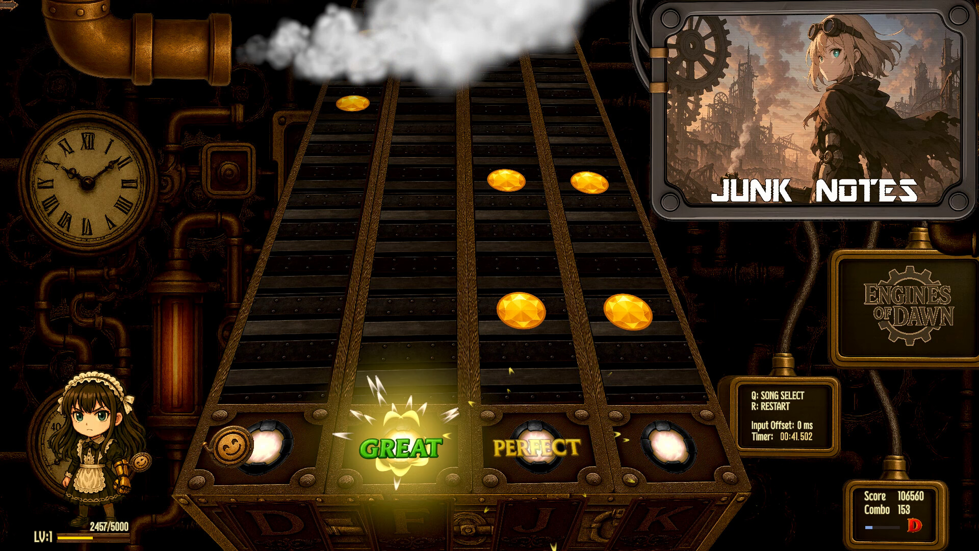ジャンクノーツ / JUNK NOTES official in-game screenshot 1