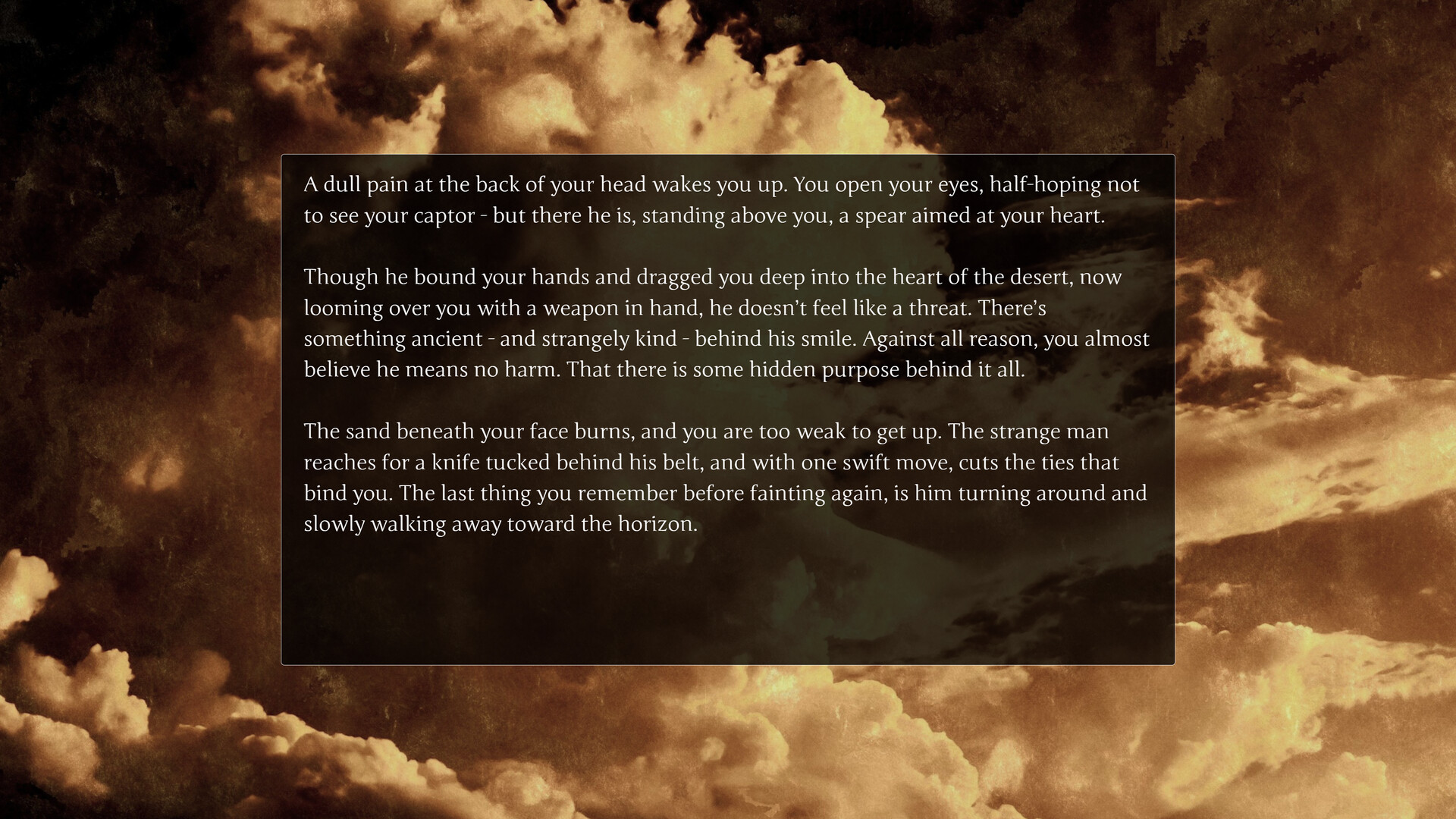 Bael's Rock: A Text Adventure official in-game screenshot 1