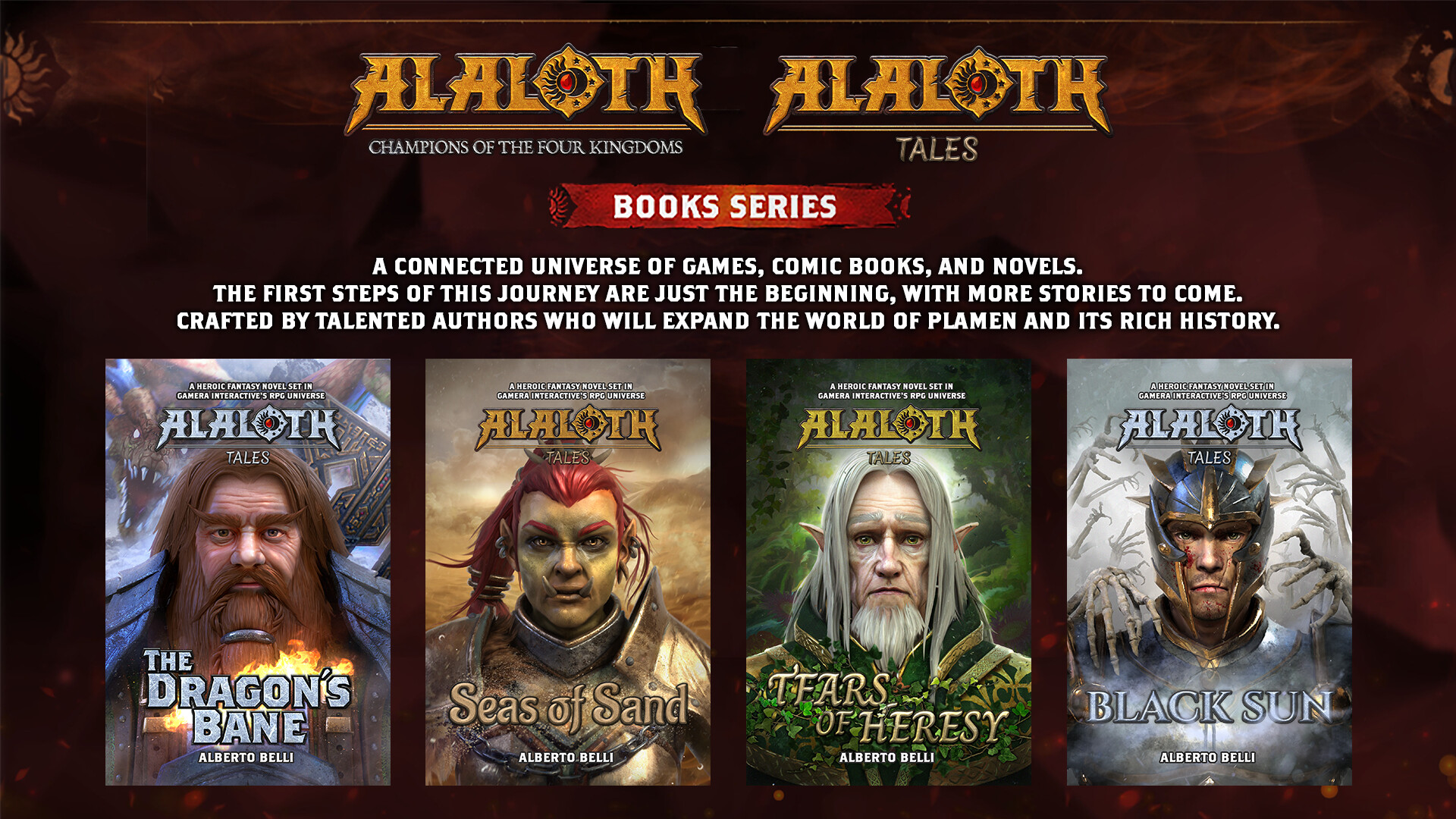 Alaloth - Champions of The Four Kingdoms - Tales Book - The Dragon's Bane official in-game screenshot 1