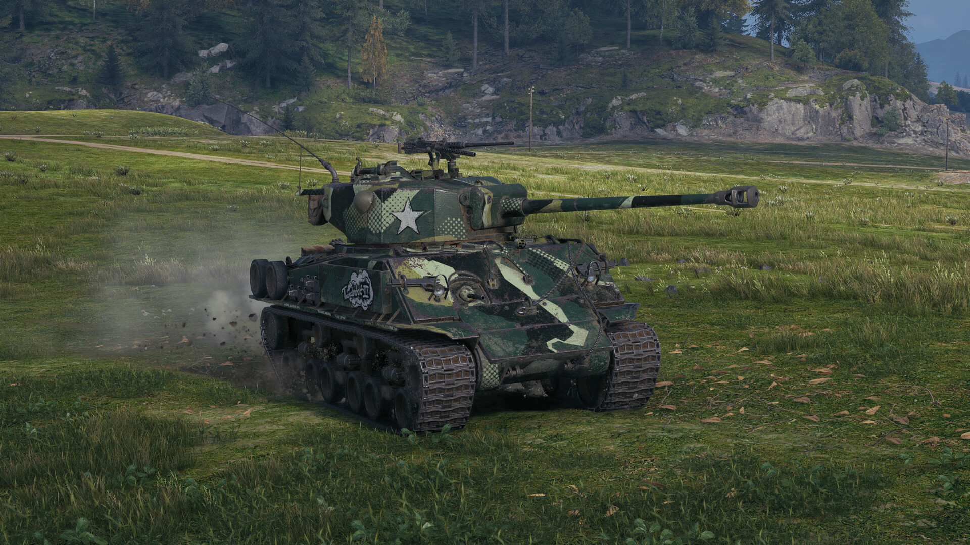 World of Tanks — M4A3E8 Thunderbolt VII Pack (VI American Medium Tank) official in-game screenshot 1