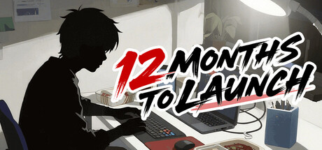 12 MONTHS TO LAUNCH cover artwork