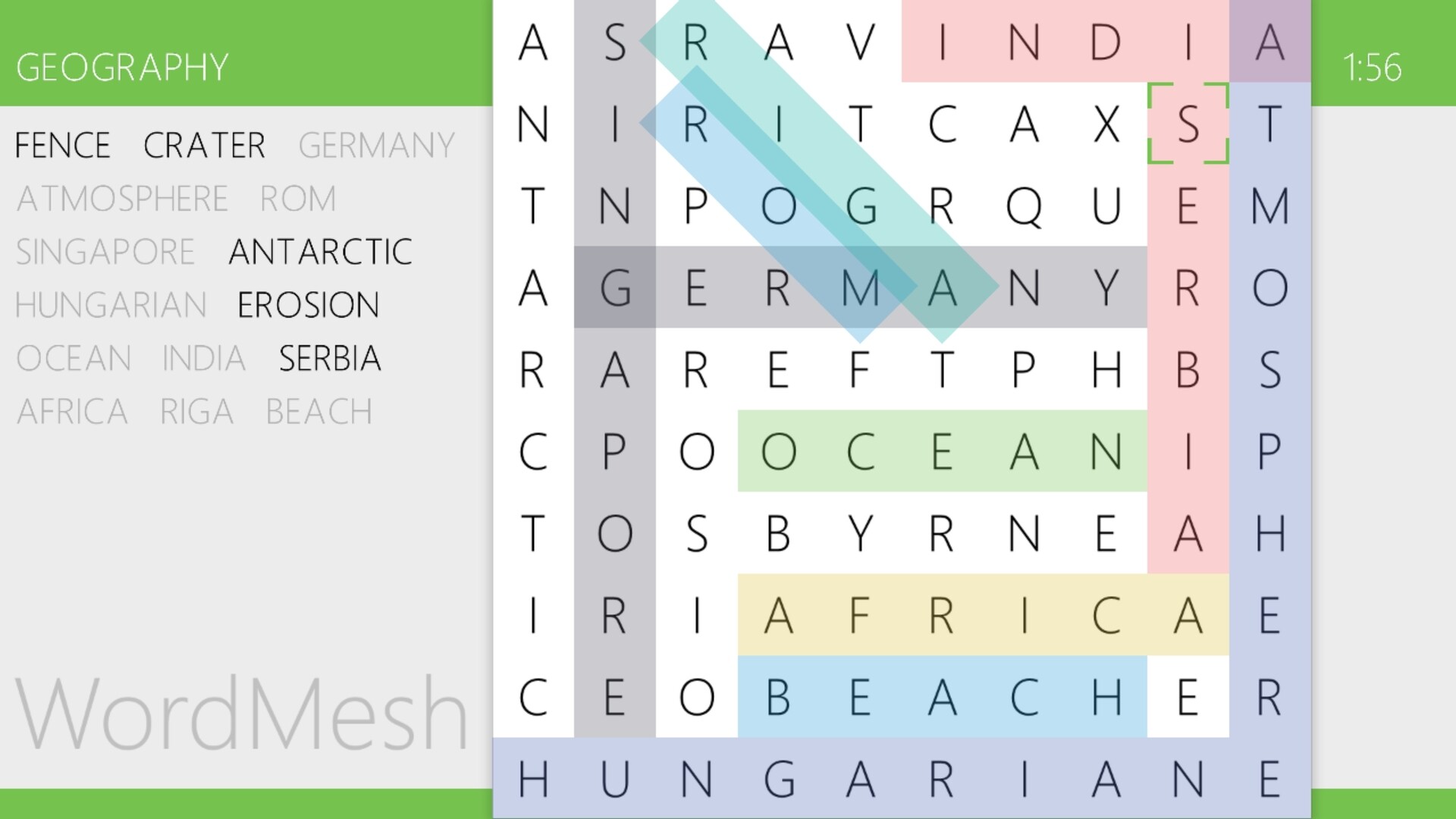Word Mesh official in-game screenshot 1