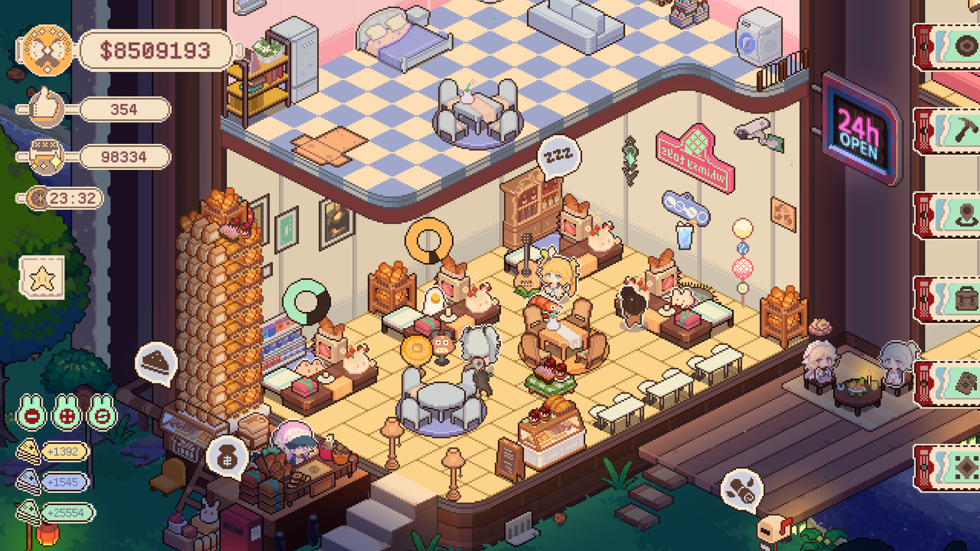 不可思议的烘焙与屋造 official in-game screenshot 1
