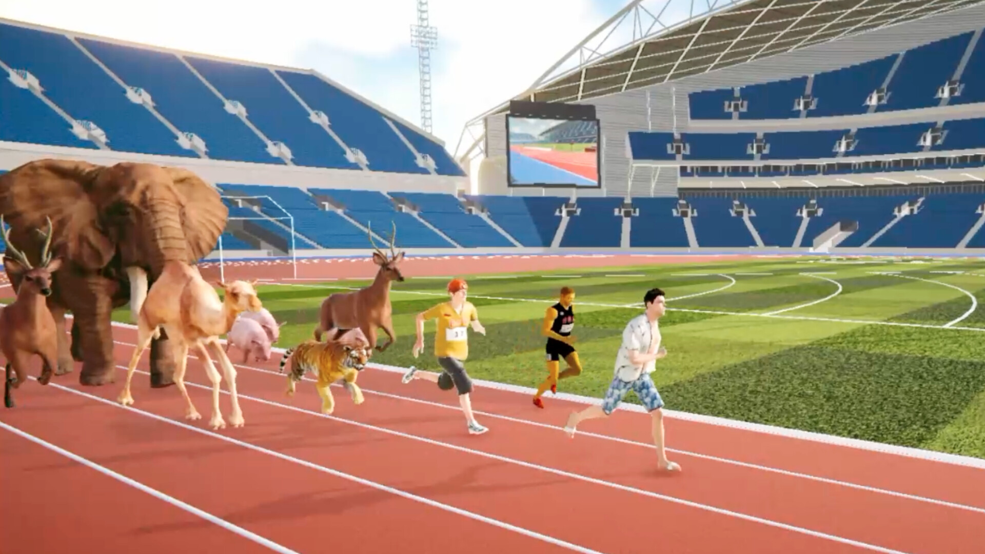 Animal Run Relay official in-game screenshot 1
