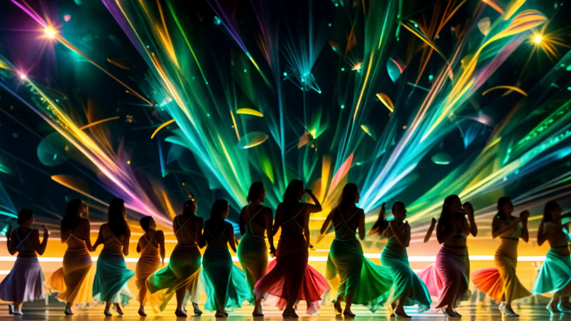AI-VJ - Dancing Crowds Visuals official in-game screenshot 1