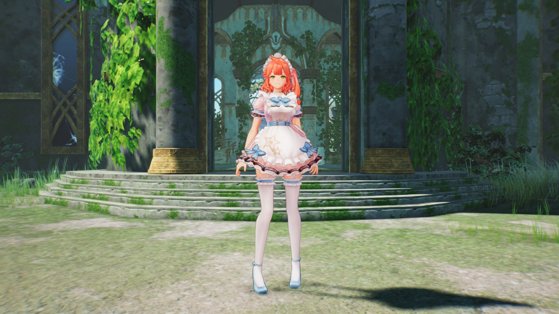 Atelier Yumia - "Newbie Maid" Costume for Isla official in-game screenshot 1