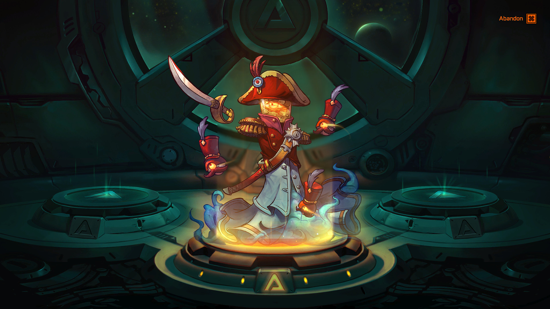 Awesomenauts - Voltar Bonaparte Skin official in-game screenshot 1