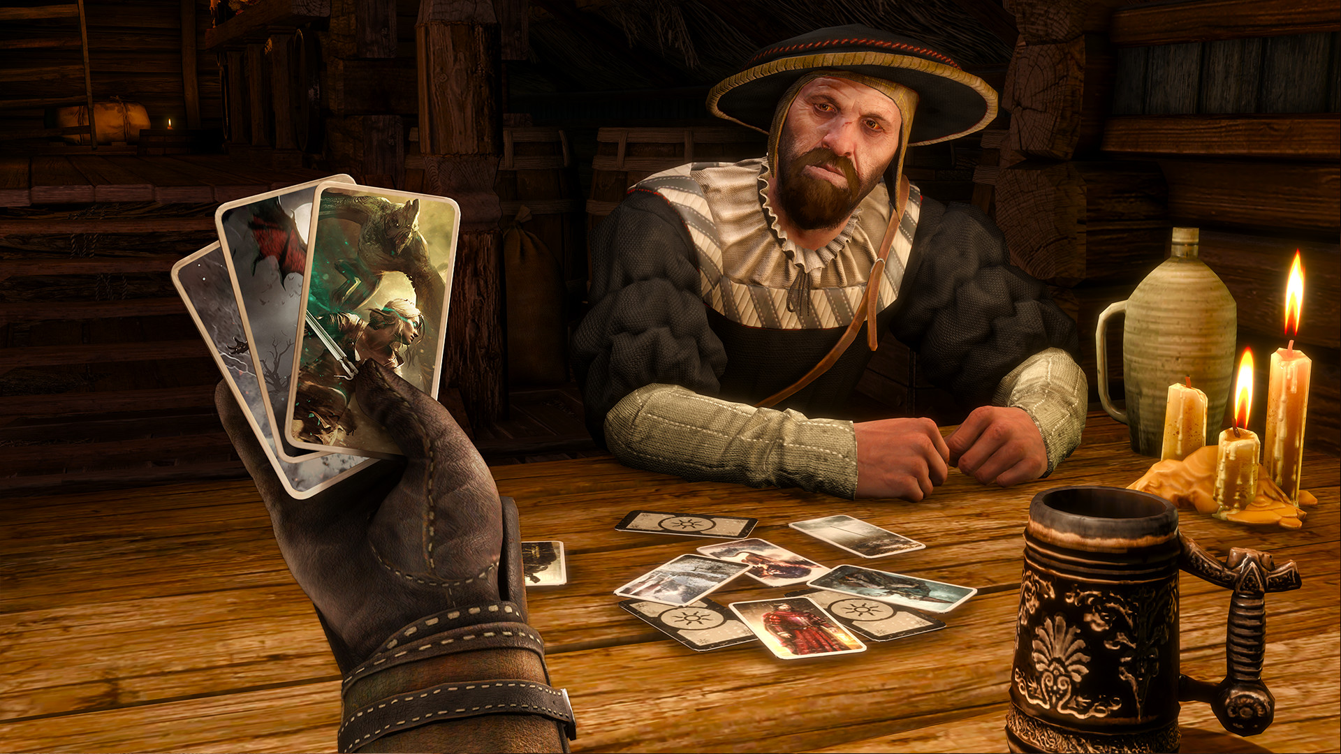 The Witcher 3: Wild Hunt - 'Ballad Heroes' Neutral Gwent Card Set official in-game screenshot 1