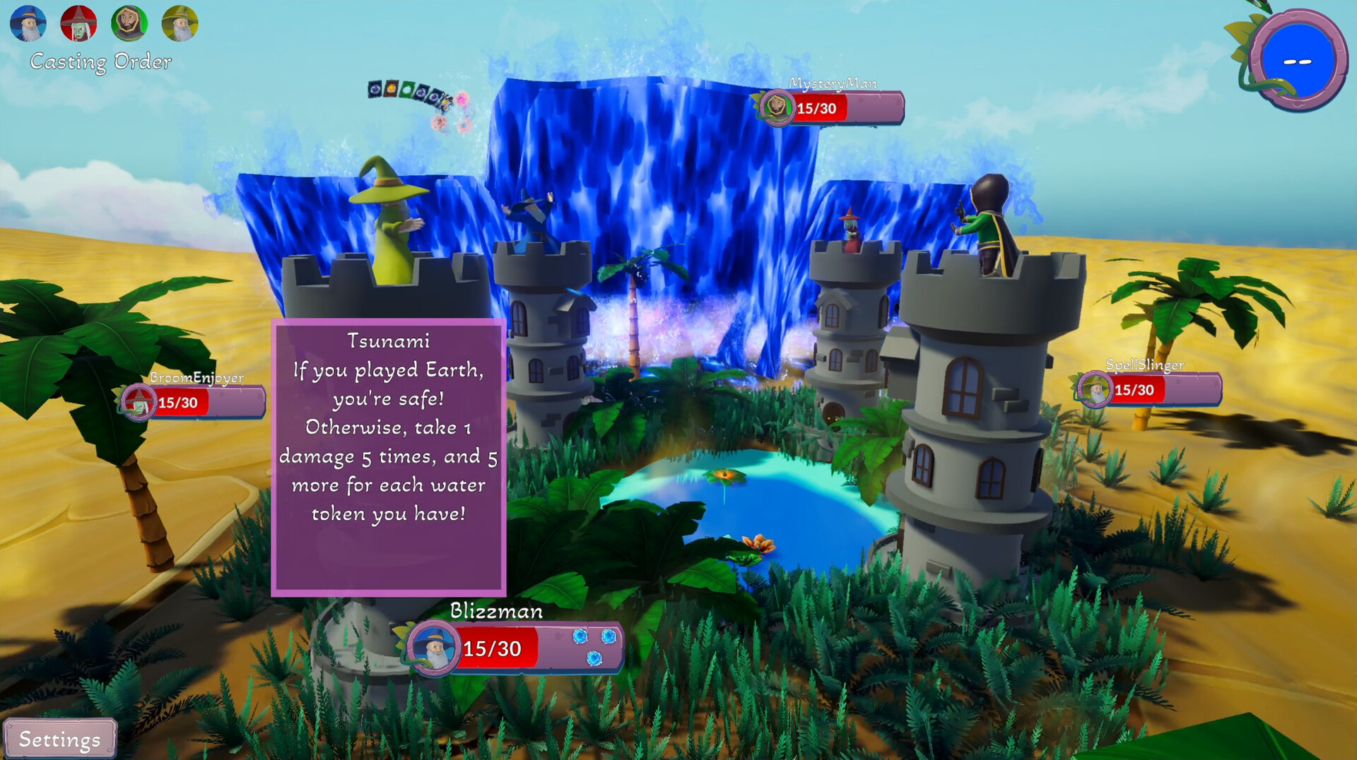 Wild Wizard War official in-game screenshot 1