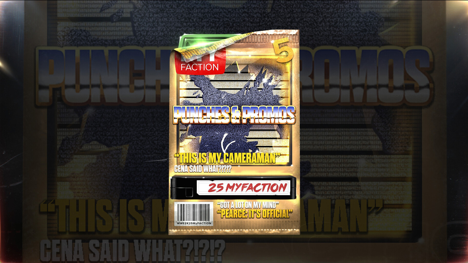 WWE 2K25 MyFACTION Diamond Plus Pack official in-game screenshot 1
