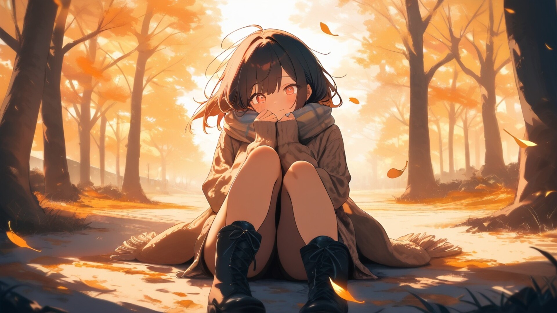Autumn Waifu official in-game screenshot 1