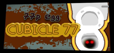 77p egg: Cubicle 77 cover artwork