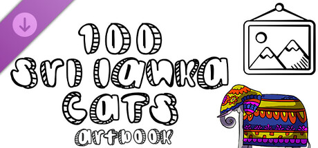 100 Sri Lanka Cats - Artbook cover artwork