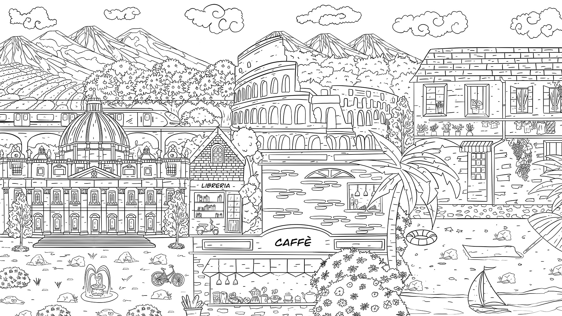 100 Italy Cats - Artbook official in-game screenshot 1