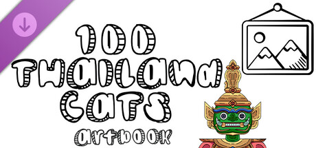 100 Thailand Cats - Artbook cover artwork