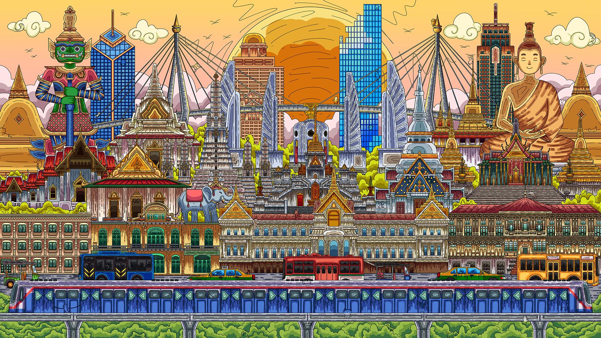 100 Thailand Cats - Artbook official in-game screenshot 1