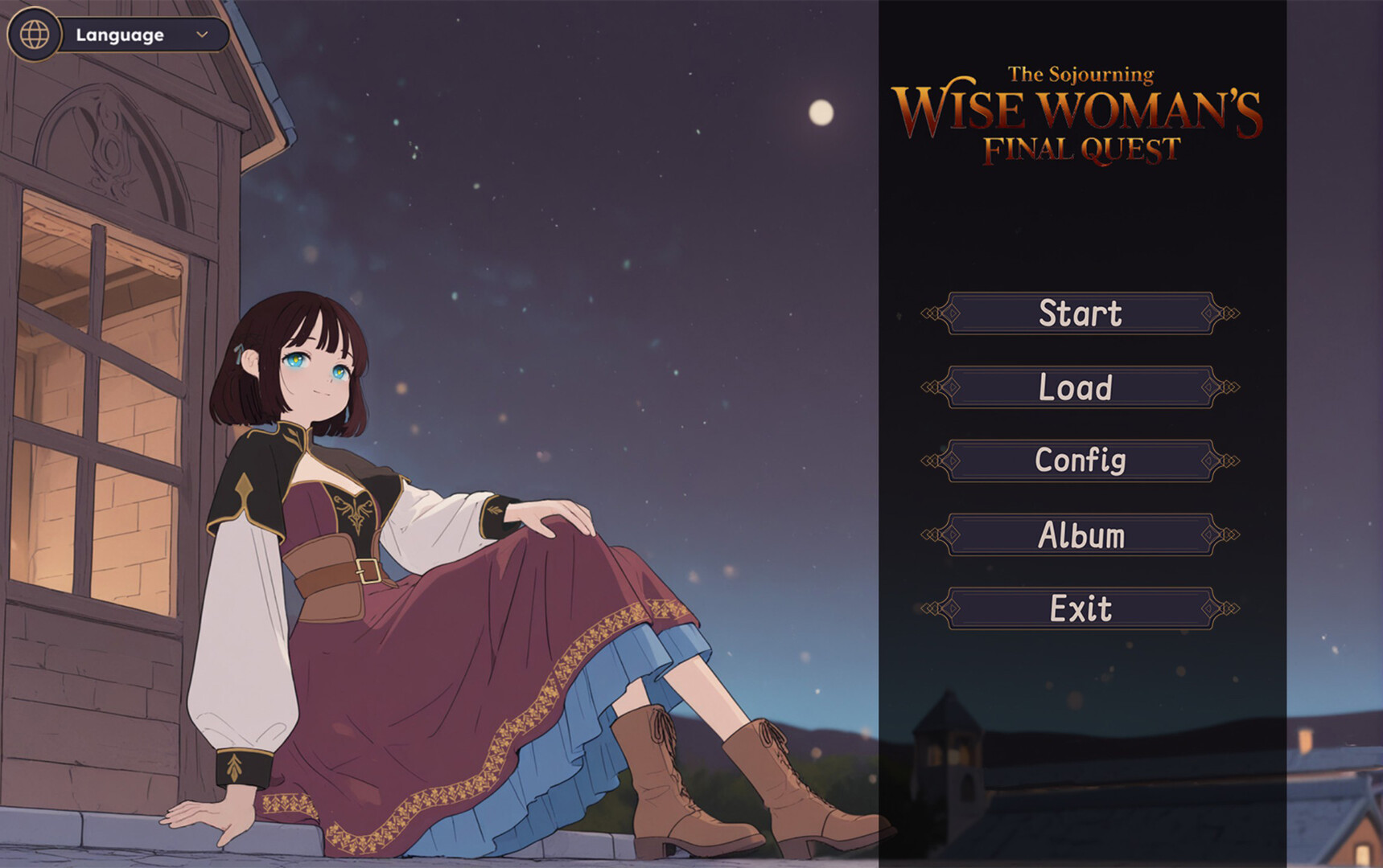 旅居魔女与她的毕业课题 official in-game screenshot 1